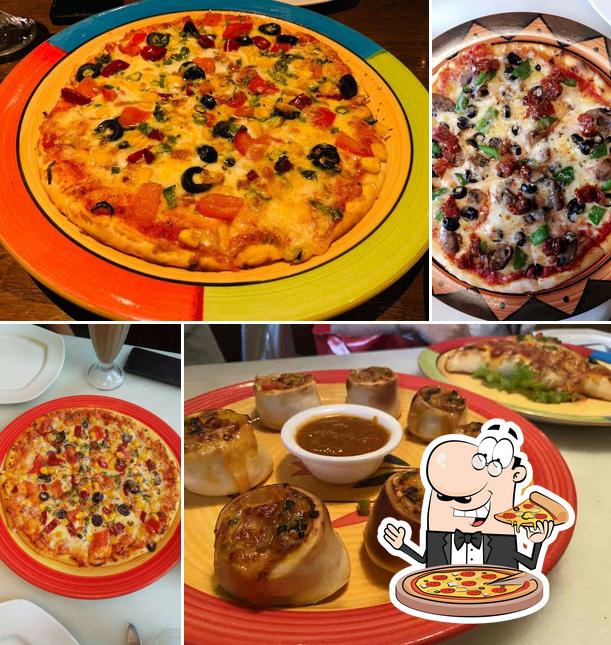 Try out pizza at The Big Chill Cafe