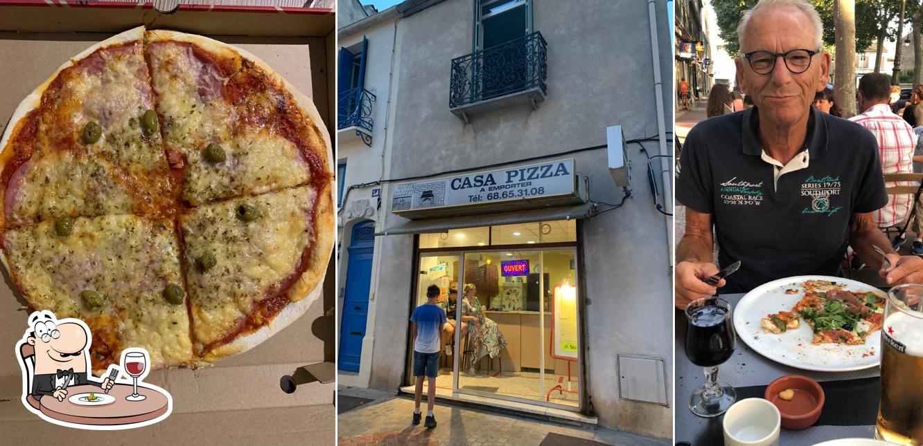 Nourriture à Casa Pizza