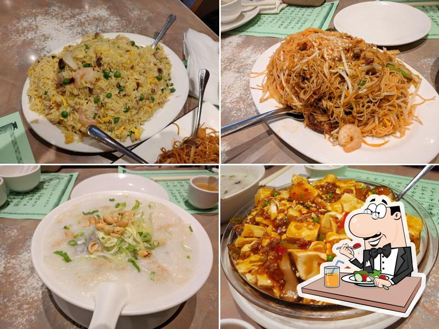 Еда в "Congee Wong"