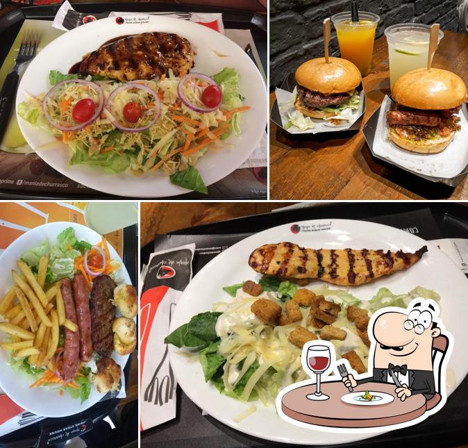 Platos en Mania de Churrasco! Prime Steak & Burger