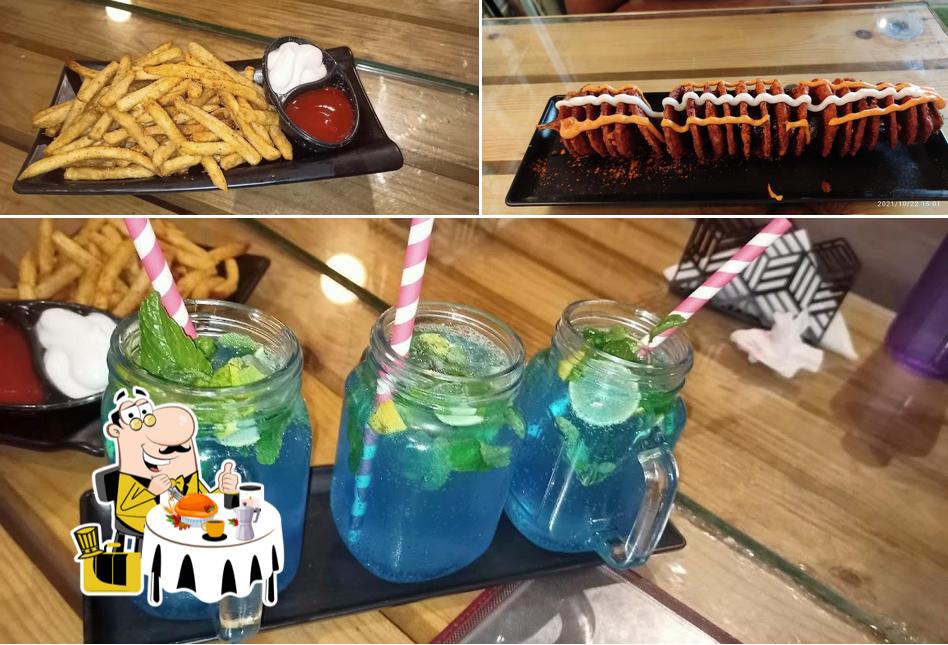 Meals at Cafe Hide n' seek