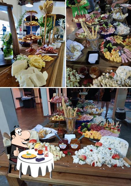 Prato de queijo em Espaço Bierhaus