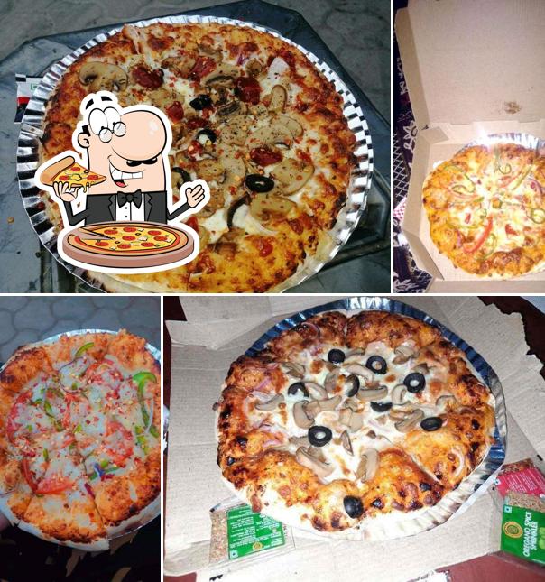 Get different kinds of pizza