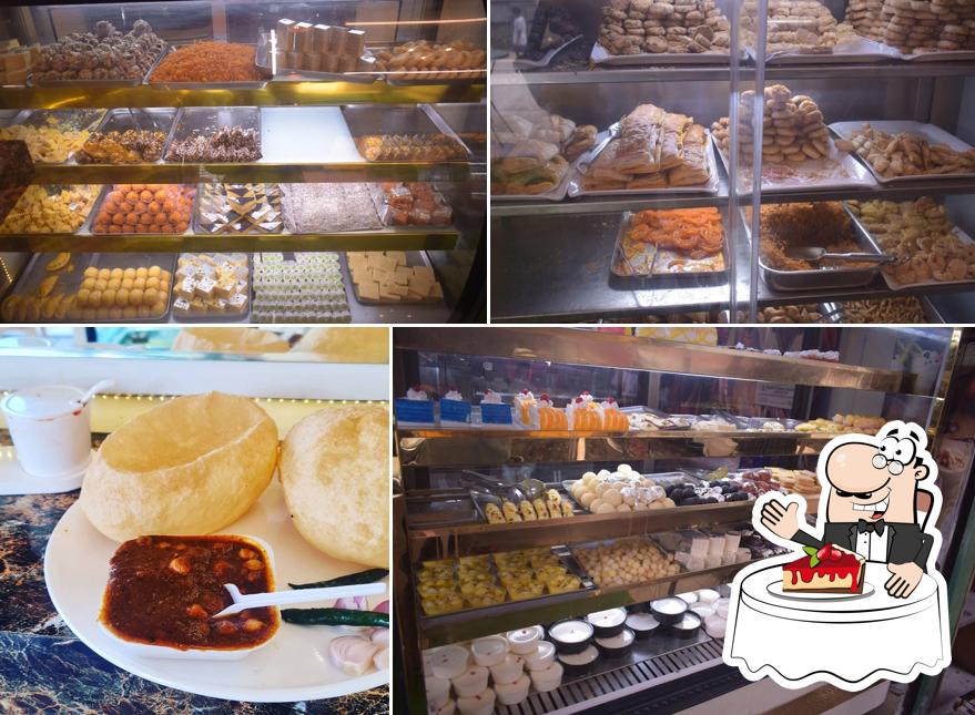 Maanvi's bakery and sweets serves a number of sweet dishes