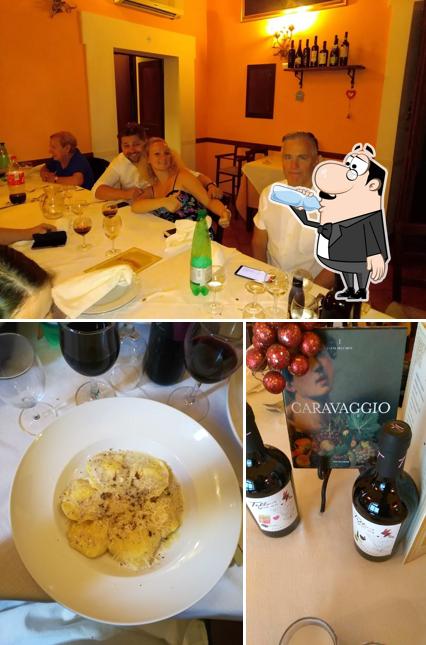 Las fotos de bebida y comedor en Ristorante Pizzeria Il Caravaggio