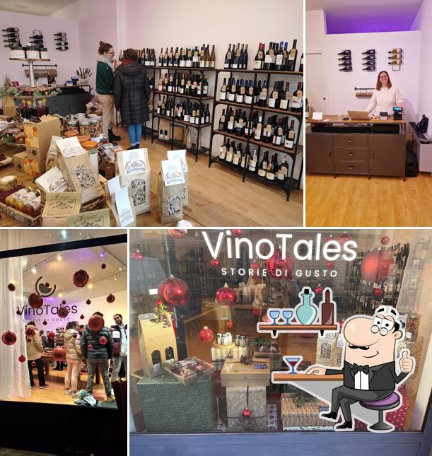 Gli interni di VinoTales - storie di gusto