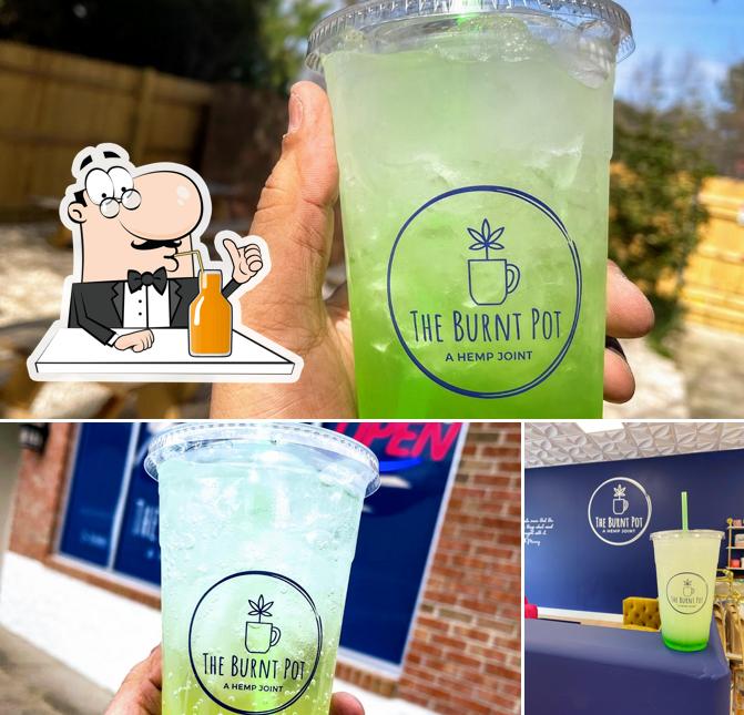 The Burnt Pot Cannabis Cafe & Lounge in Raleigh Restaurant menu and