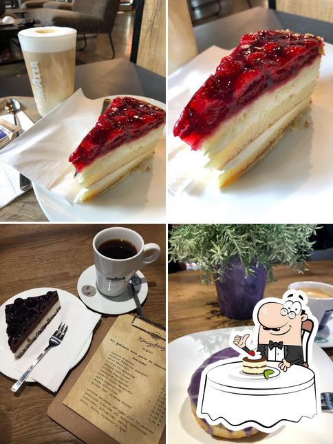 Königsberg – Deli & Café provides a number of desserts