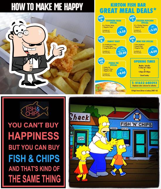 Kirton Lindsey Fish Bar in Kirton in Lindsey Restaurant menu and reviews