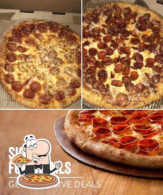 Elige una pizza en Marco's Pizza