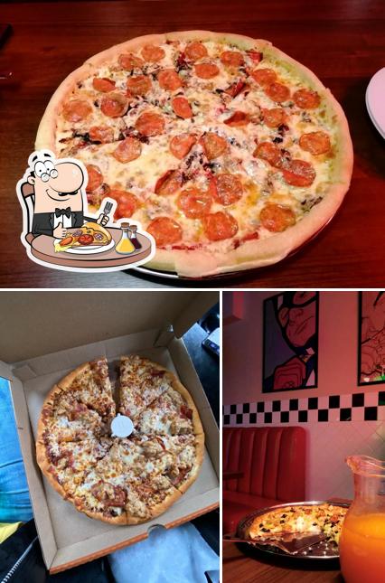 Elige una pizza en Pizzaman