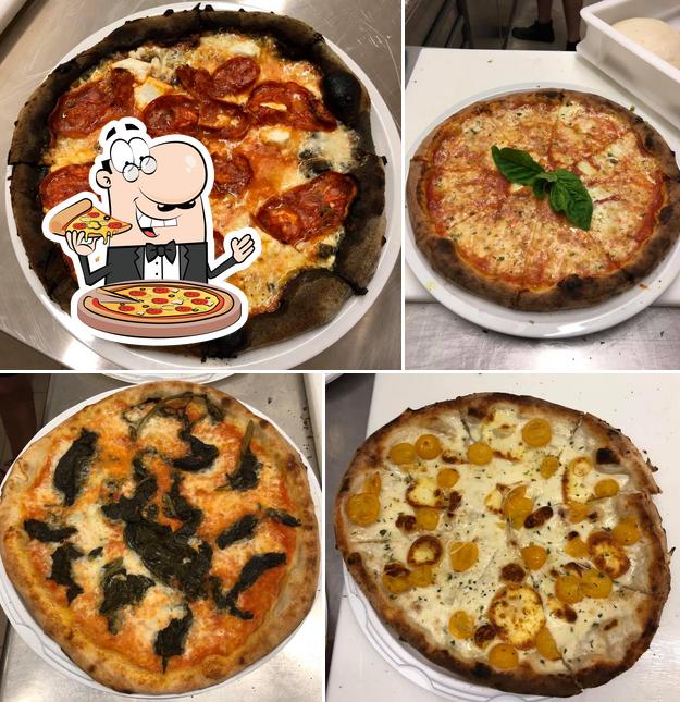 Scegli tra le molte varianti di pizza