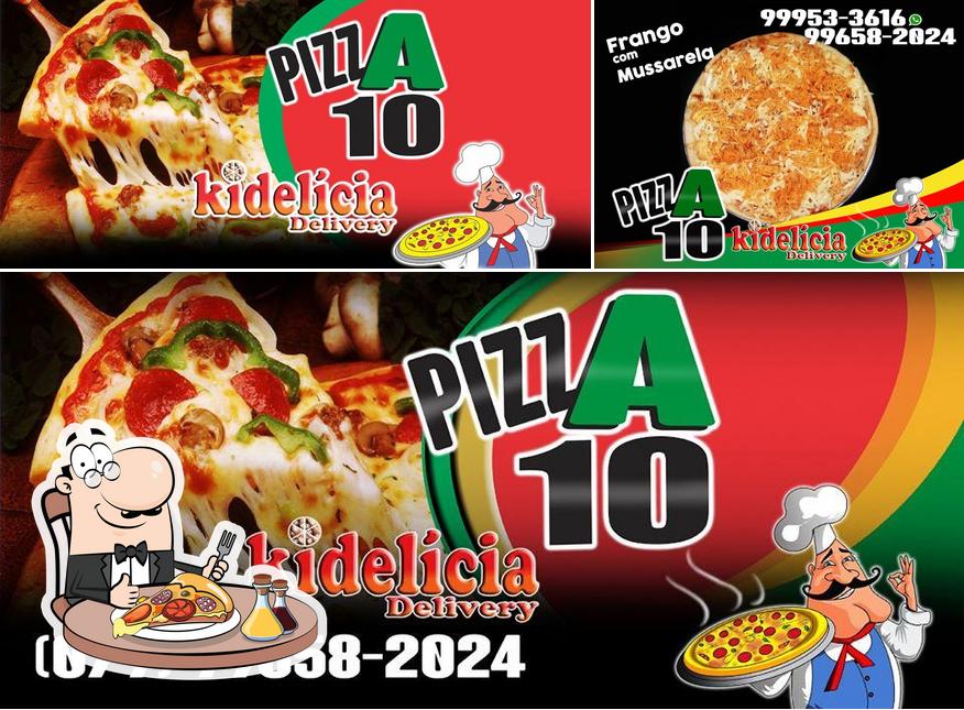 Consiga pizza no PIZZA 10 kidelícia