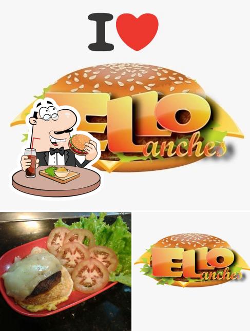 Consiga um hambúrguer no Ello Lanches