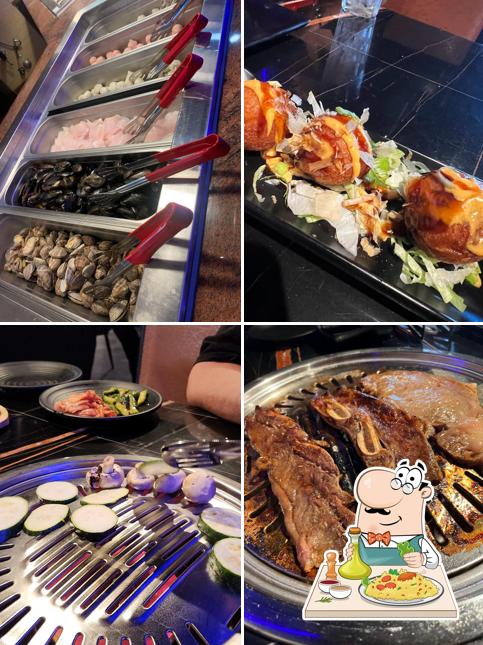 Food at Blazing King BBQ & HOTPOT