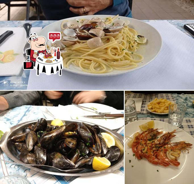 Ristorante Pizzeria il Miraggio Dragona serve un'ampia selezione di prodotti di cucina di mare