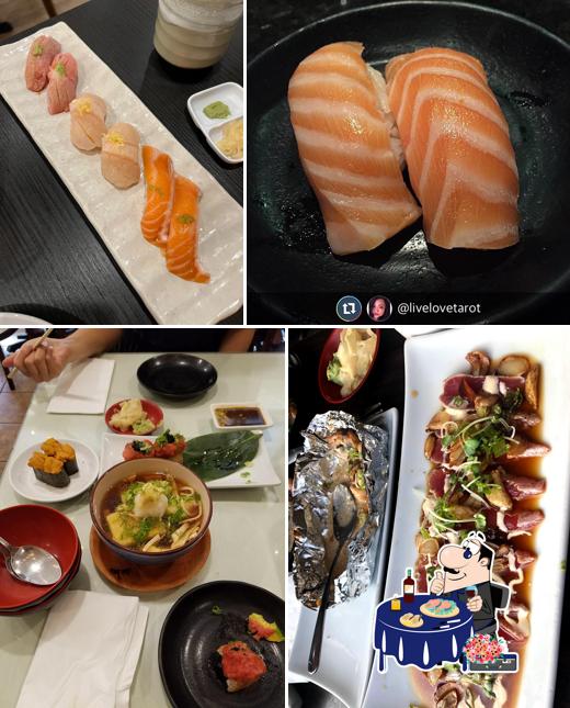 Сашими в "Sushi by H"