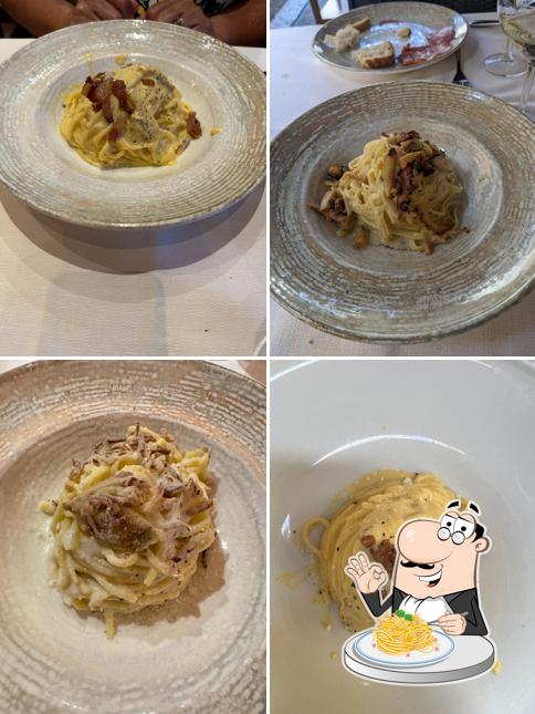 Spaghetti à la carbonara à Vladimiro