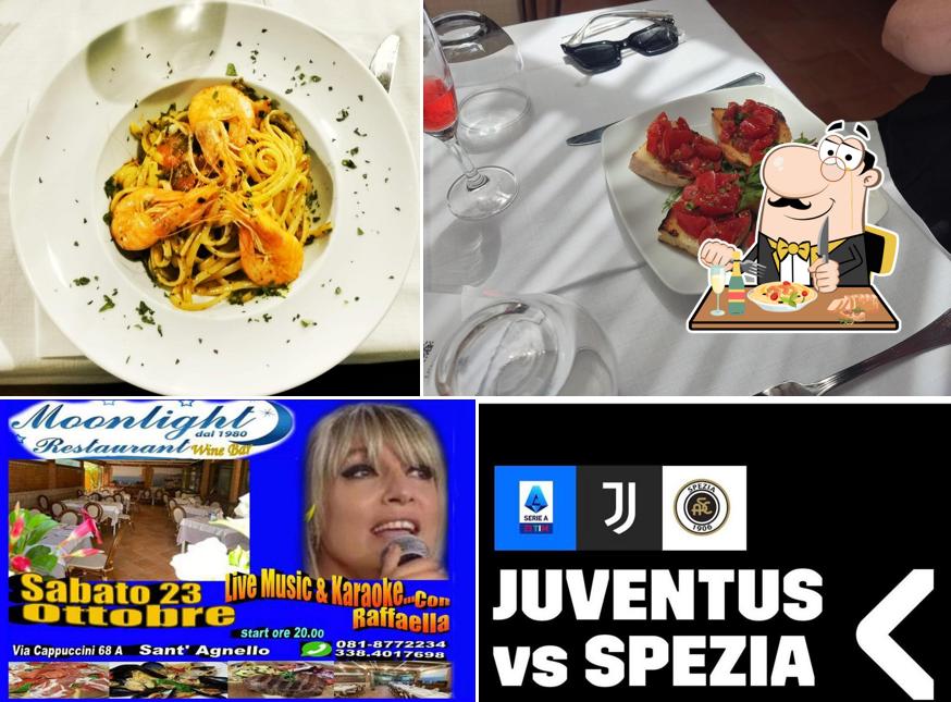 Cibo al Ristorante Moonlight