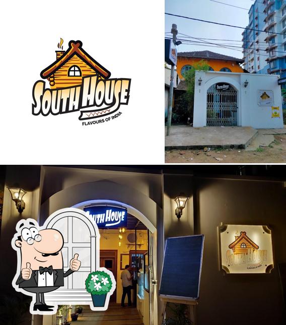 Check out how South House Restaurant looks outside