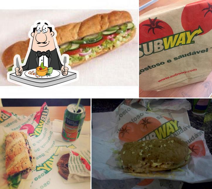 Comida em Subway