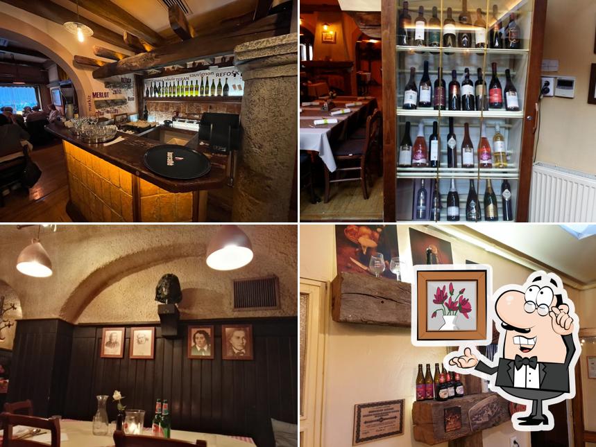 Gli interni di Restaurant Šestica