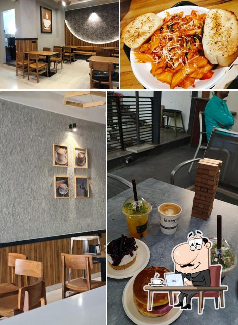 The interior of Espresso by Mr.Tea Cafe group