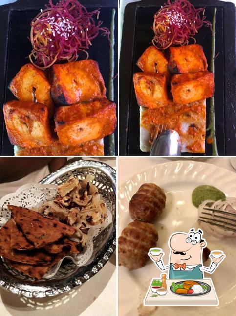 Food at Gallops Restaurant