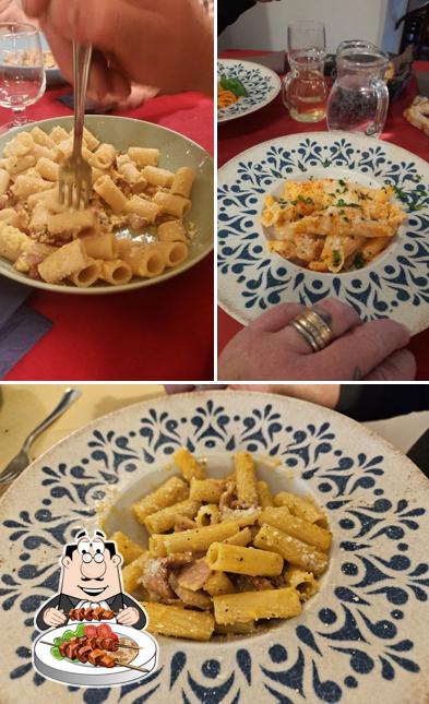 Rigatoni al Hostaria Santa Maria