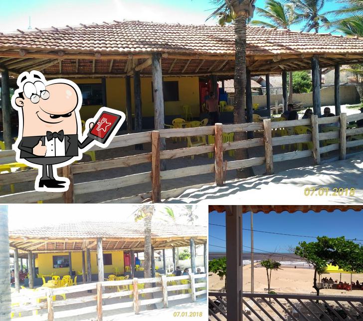 Descubra a parte externa do Corrinha's Beach