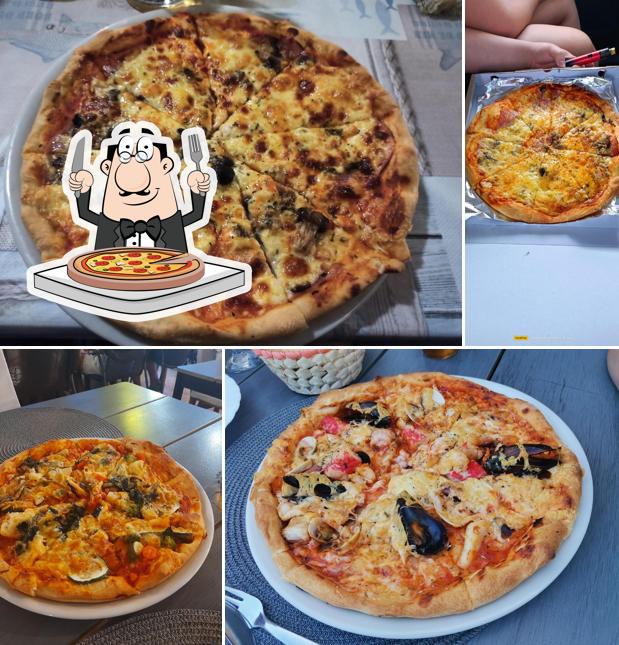 A Zlatna Školjka, puoi prenderti una bella pizza