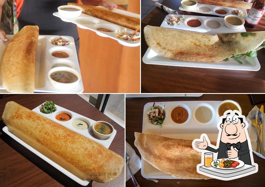 Meals at Dosa Crepe Cafe