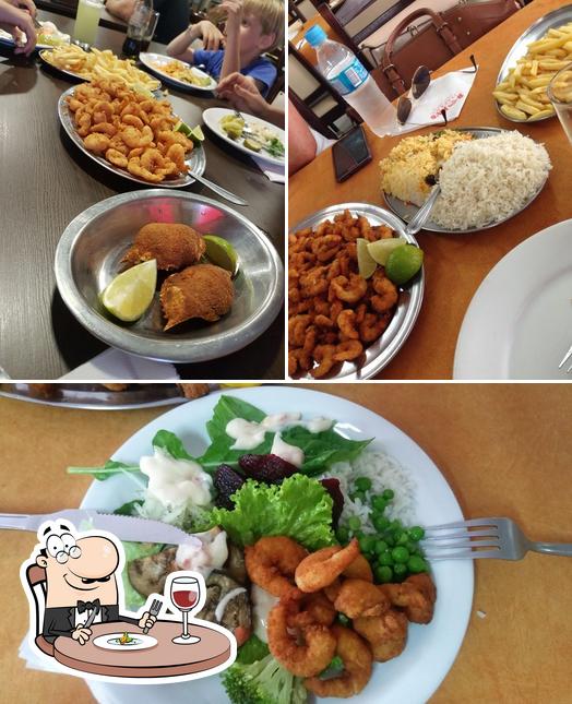 Comida em Boka's Itapema