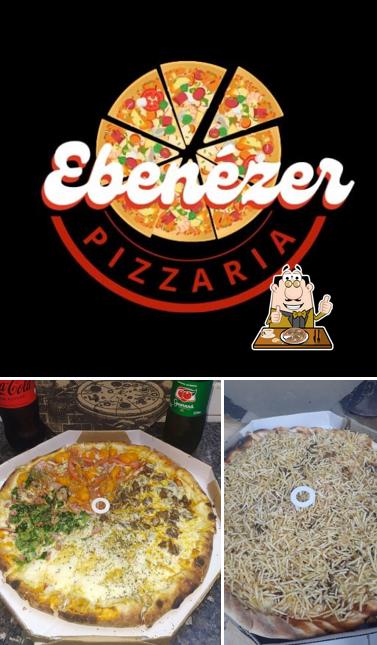 Peça pizza no Pizzaria Ebenézer