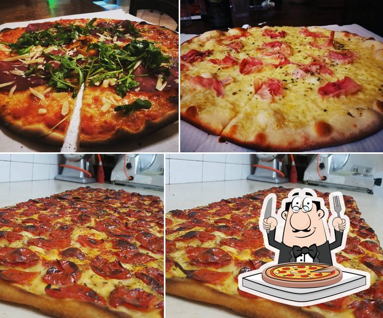Scegli tra le svariate varianti di pizza
