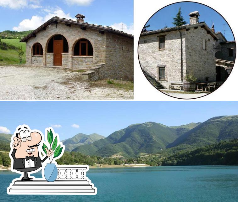 Внешнее оформление "Agriturismo Degli Alti Pascoli"