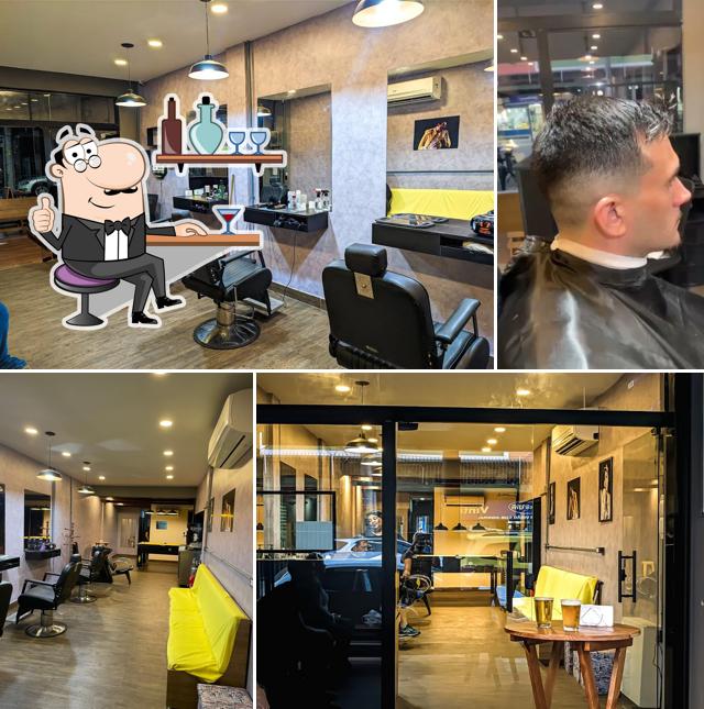 Veja imagens do interior do Isso não é uma barbearia