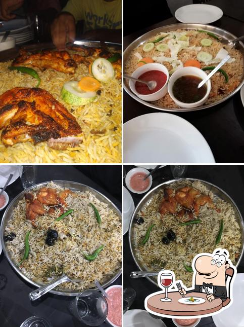 Food at Mandi Restaurant