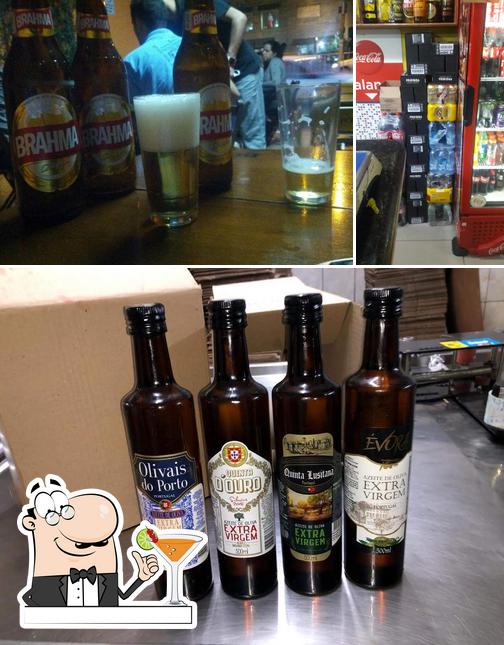 Prove uma bebida do menu