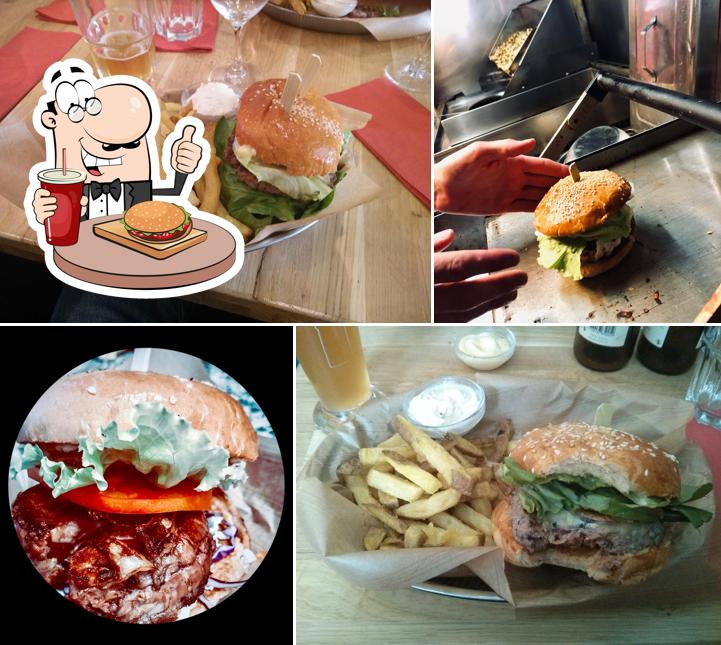 Dégustez l'un des hamburgers servi à Saignant