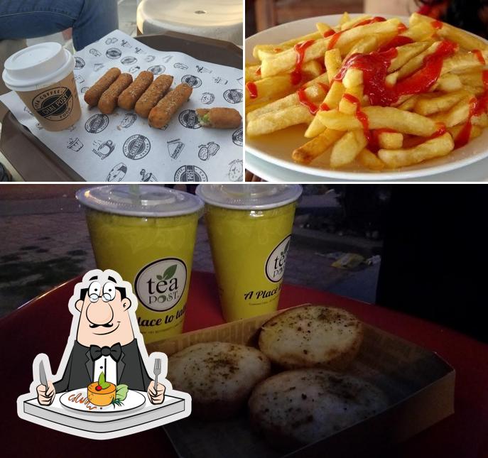 French fries at Chai Post , Bharuch Cafe