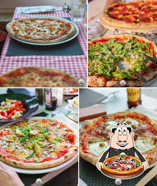 Scegli una pizza a Pizzeria Fiorelli