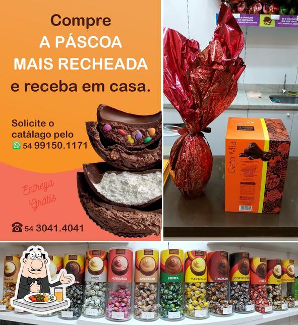 Comida em Chocolates Brasil Cacau