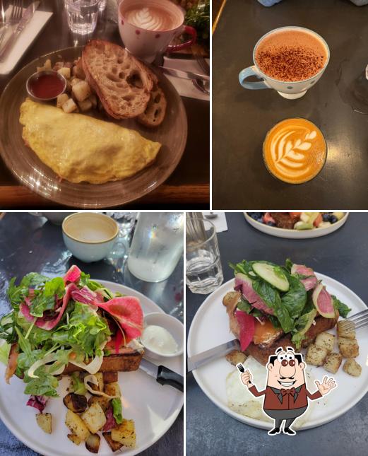 Toast d'avocat à Péché Matinal