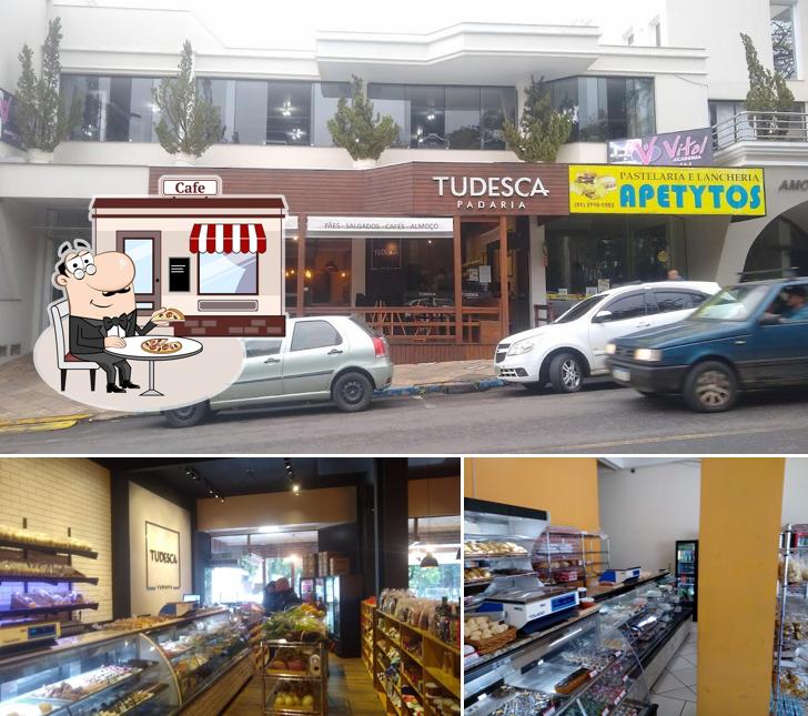 O exterior do Tudesca Padaria