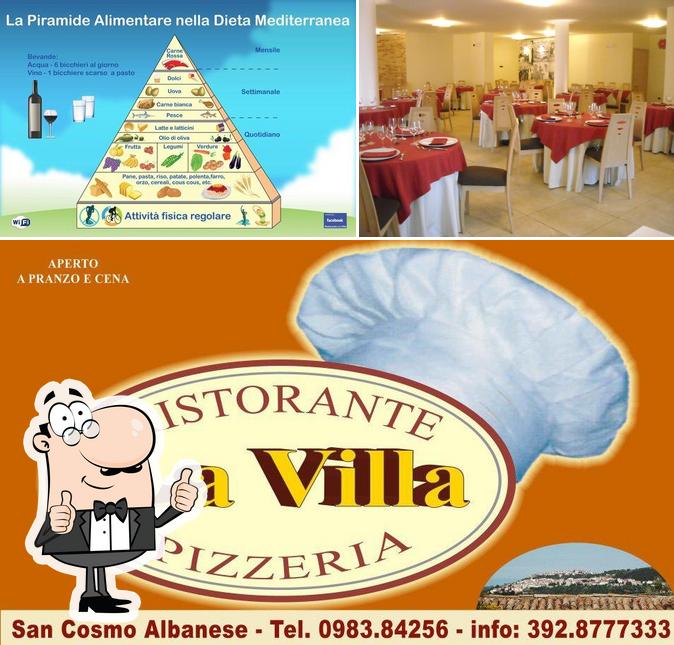 See this pic of Ristorante La Villa