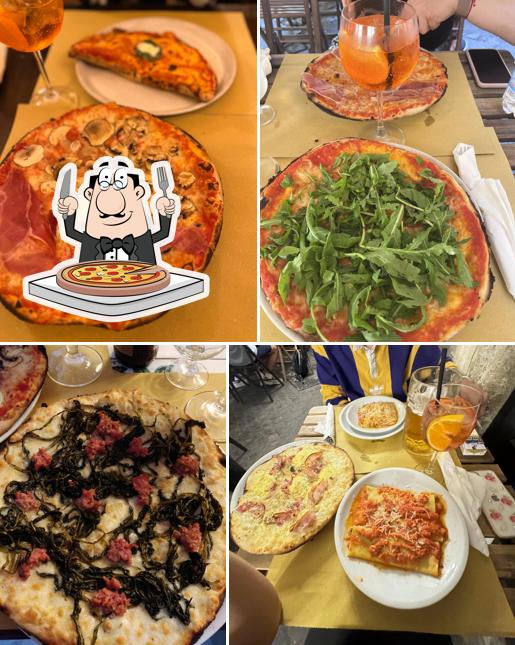 A Alle Carrette, puoi goderti una bella pizza