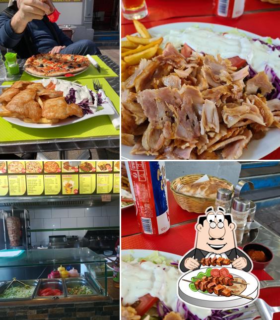 Comida en Restaurant Döner Nurhak