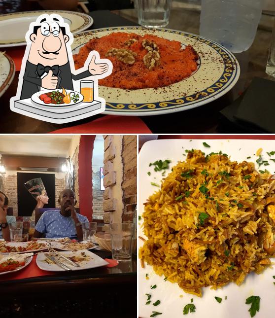 Comida en El Cairo Shisha Lounge & Restaurant
