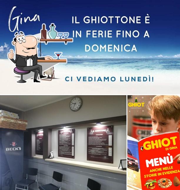 Gli interni di Il Ghiottone di Gina